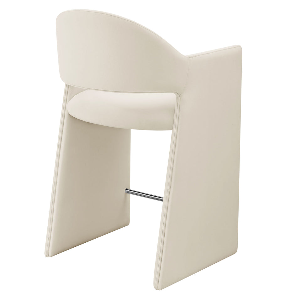 Talia 37 Inch Performance Velvet Counter Stool by Modway