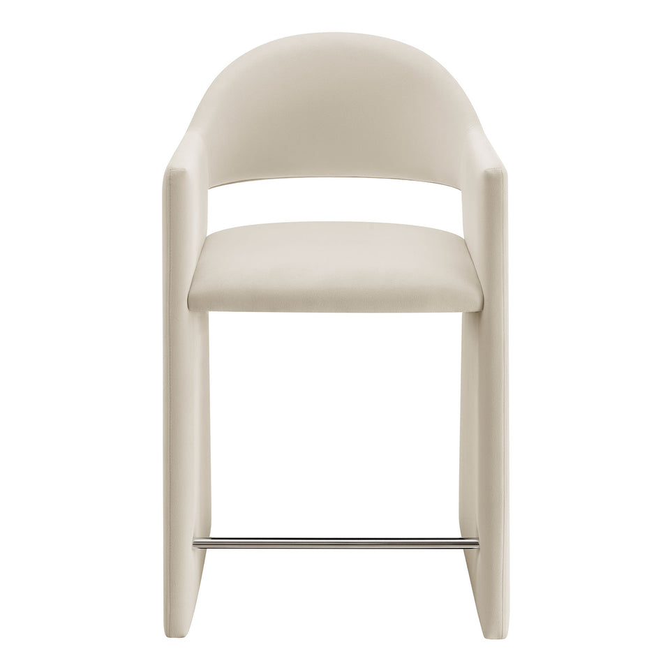 Talia 37 Inch Performance Velvet Counter Stool by Modway