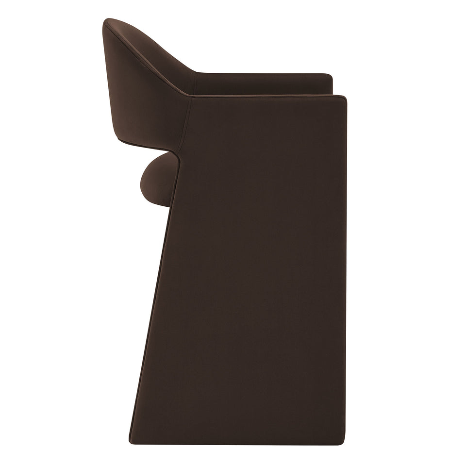 Talia 37 Inch Performance Velvet Counter Stool by Modway