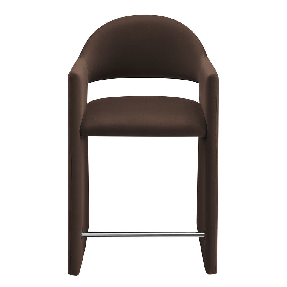 Talia 37 Inch Performance Velvet Counter Stool by Modway