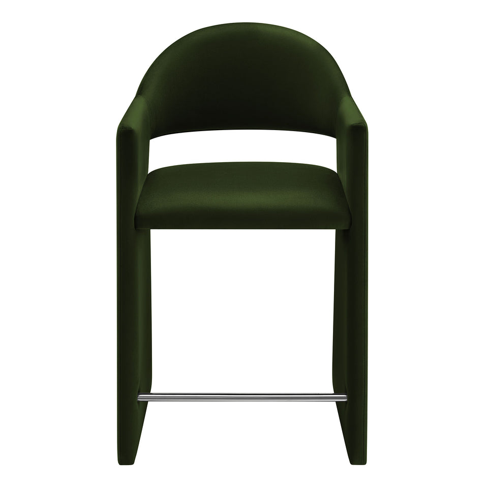 Talia 37 Inch Performance Velvet Counter Stool by Modway