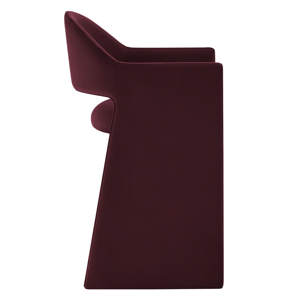 Talia 37 Inch Performance Velvet Counter Stool by Modway