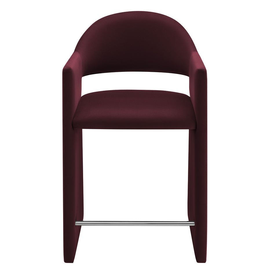 Talia 37 Inch Performance Velvet Counter Stool by Modway