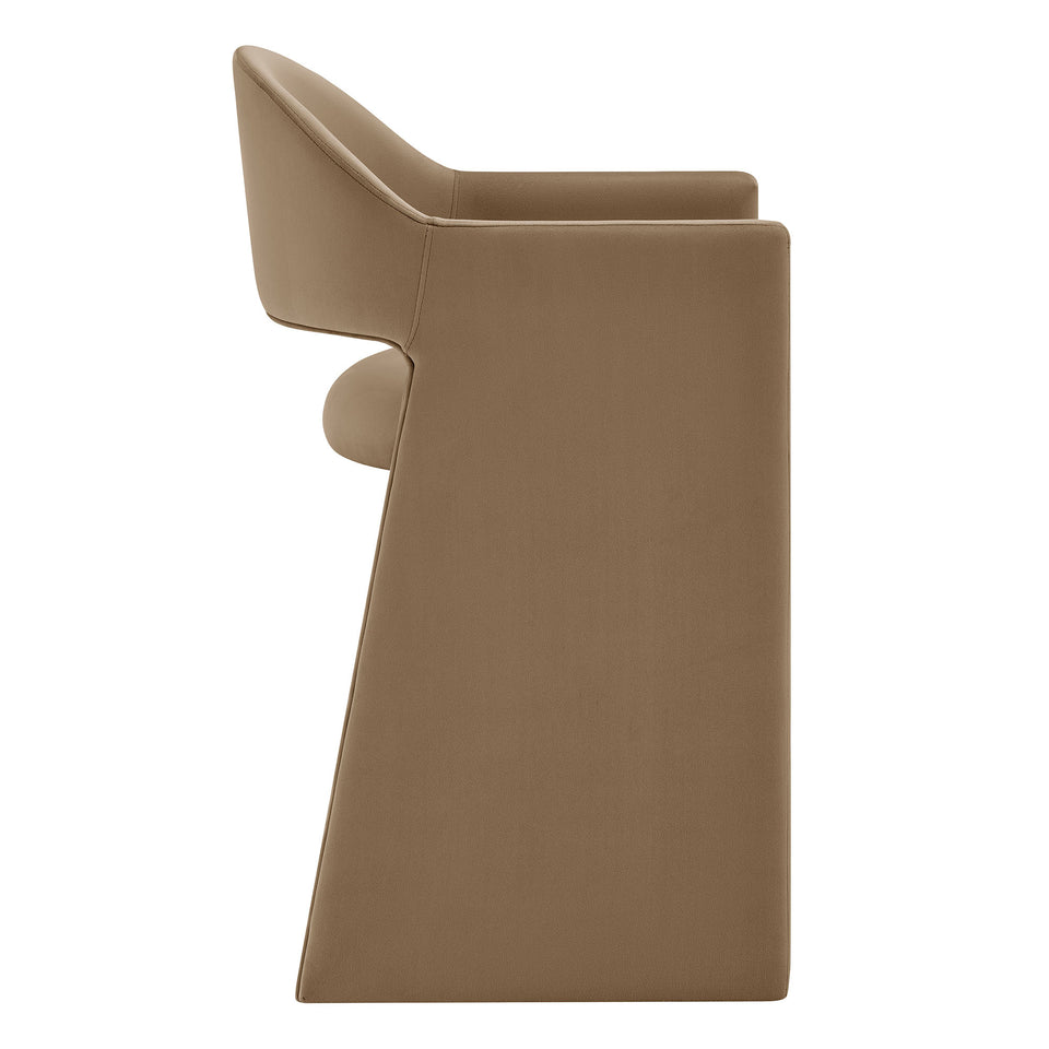 Talia 37 Inch Performance Velvet Counter Stool by Modway