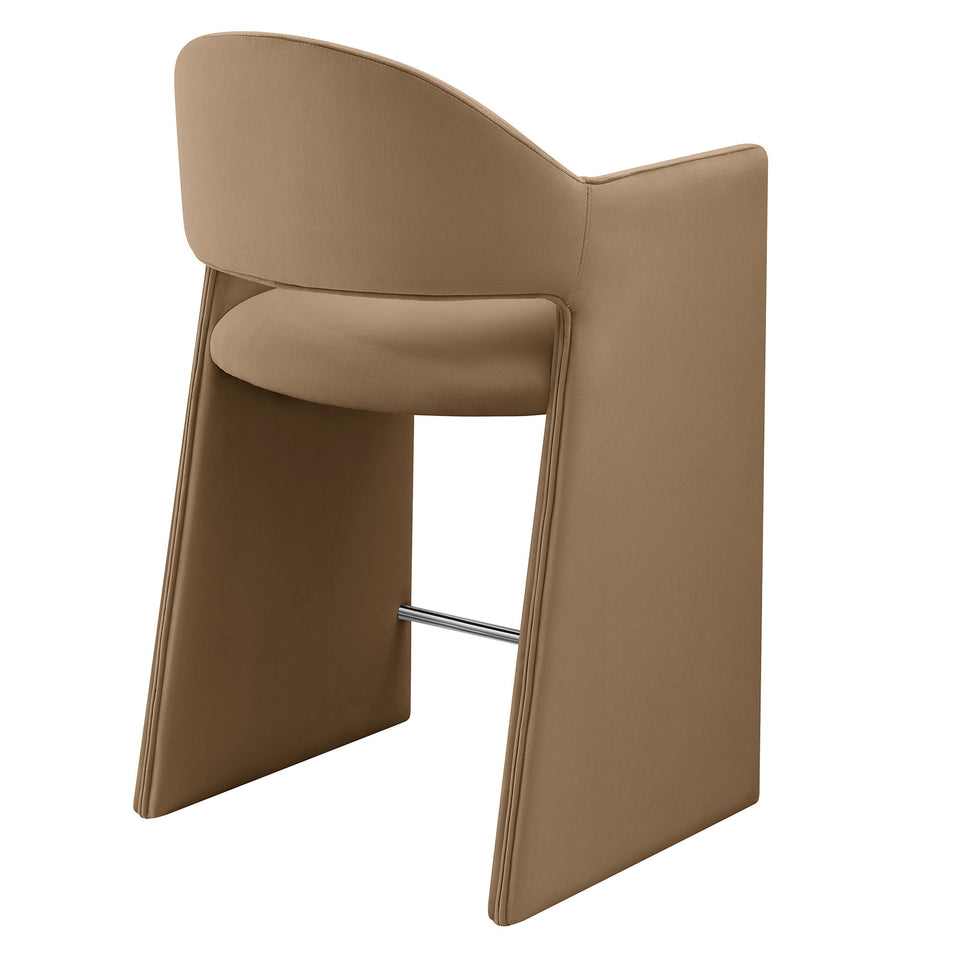 Talia 37 Inch Performance Velvet Counter Stool by Modway