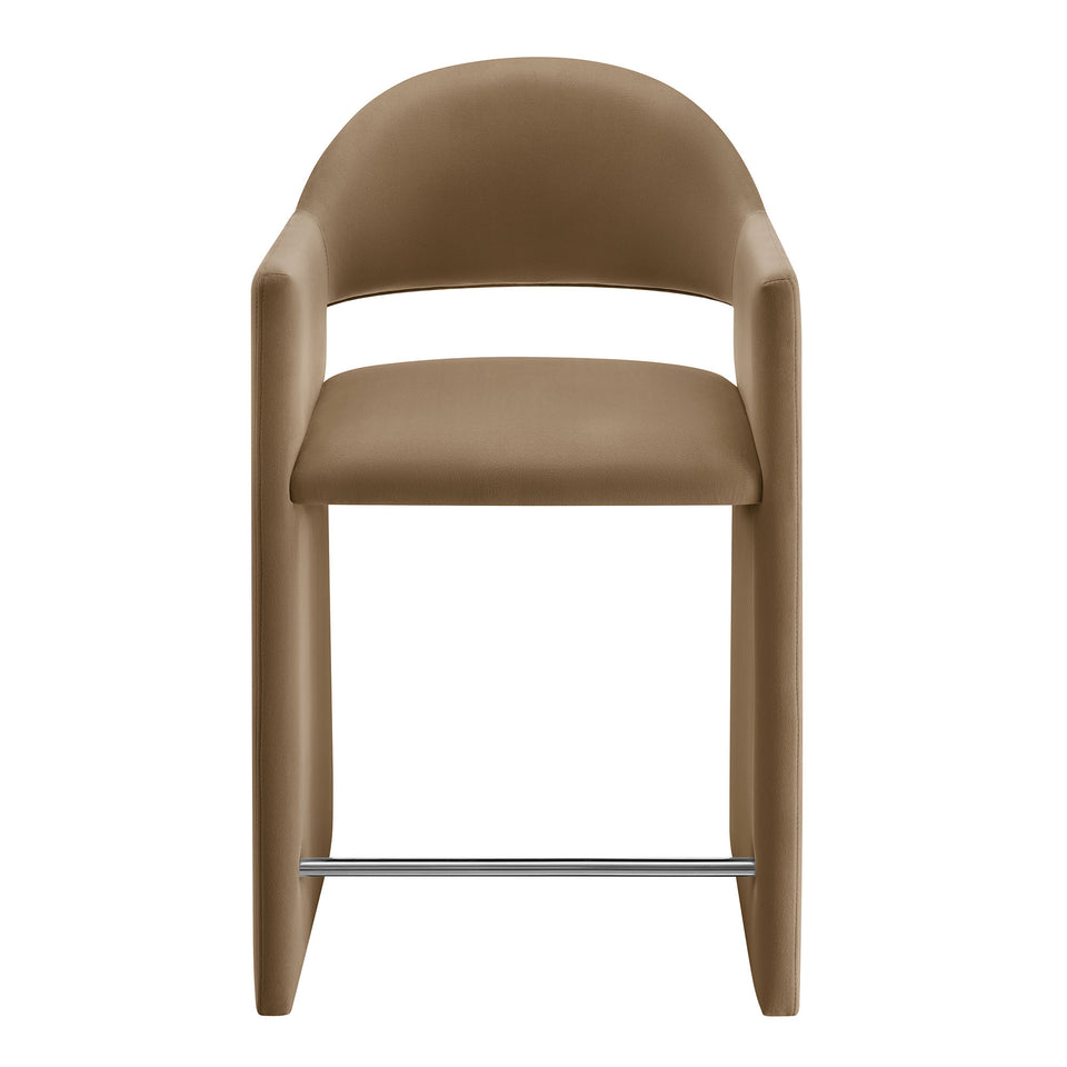 Talia 37 Inch Performance Velvet Counter Stool by Modway