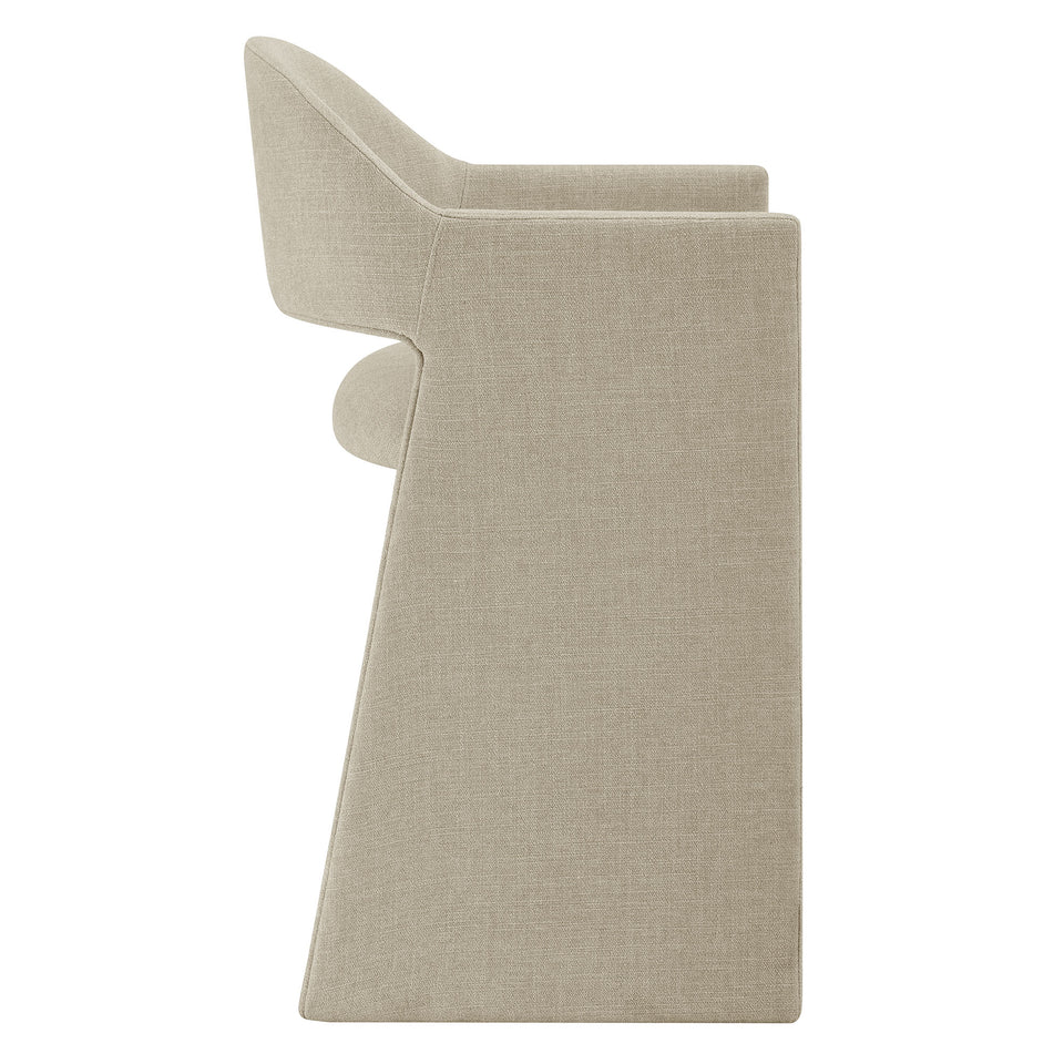 Talia 37 Inch Upholstered Fabric Counter Stool by Modway