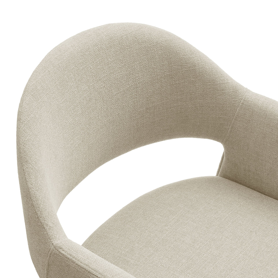 Talia 37 Inch Upholstered Fabric Counter Stool by Modway