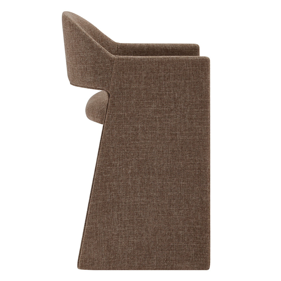 Talia 37 Inch Upholstered Fabric Counter Stool by Modway