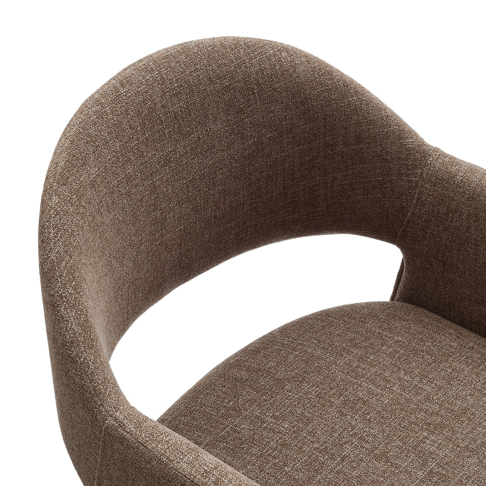 Talia 37 Inch Upholstered Fabric Counter Stool by Modway