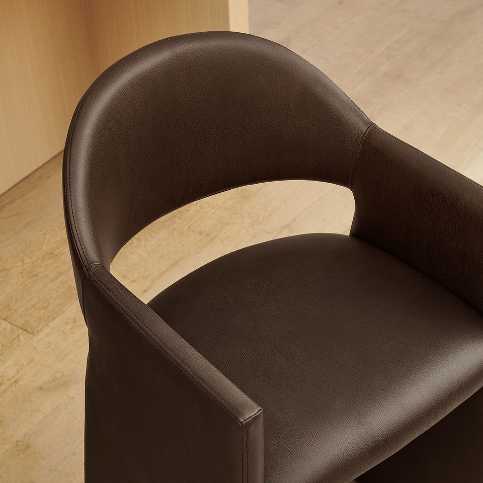 Talia 37 Inch Vegan Leather Counter Stool by Modway