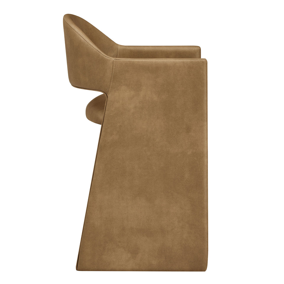 Talia 37 Inch Vegan Leather Counter Stool by Modway