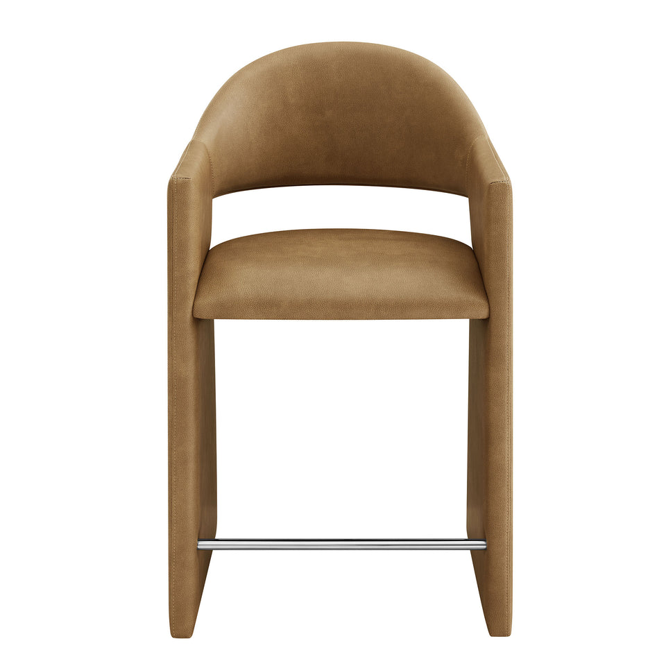 Talia 37 Inch Vegan Leather Counter Stool by Modway