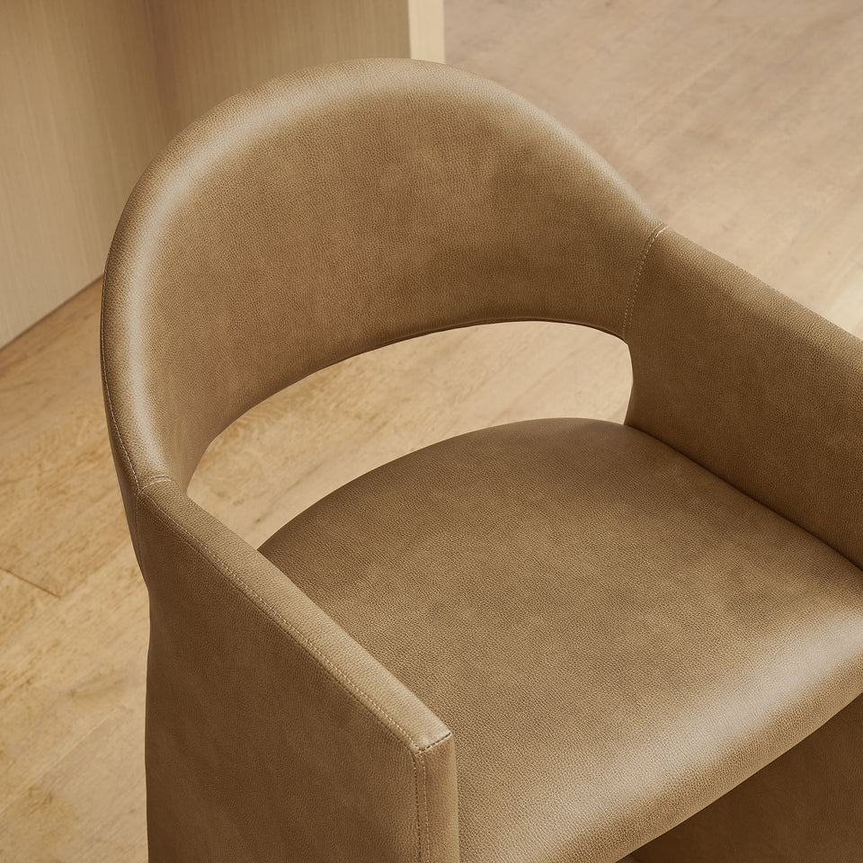 Talia 37 Inch Vegan Leather Counter Stool by Modway