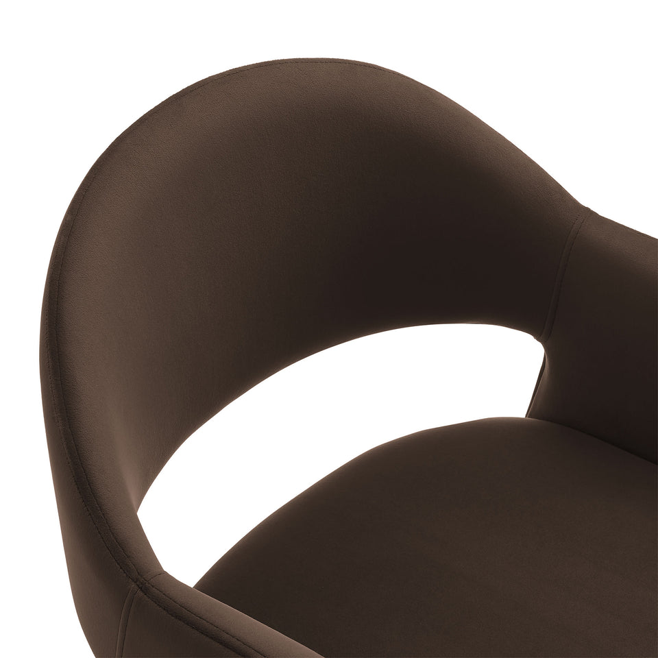 Talia 41 Inch Performance Velvet Bar Stool by Modway
