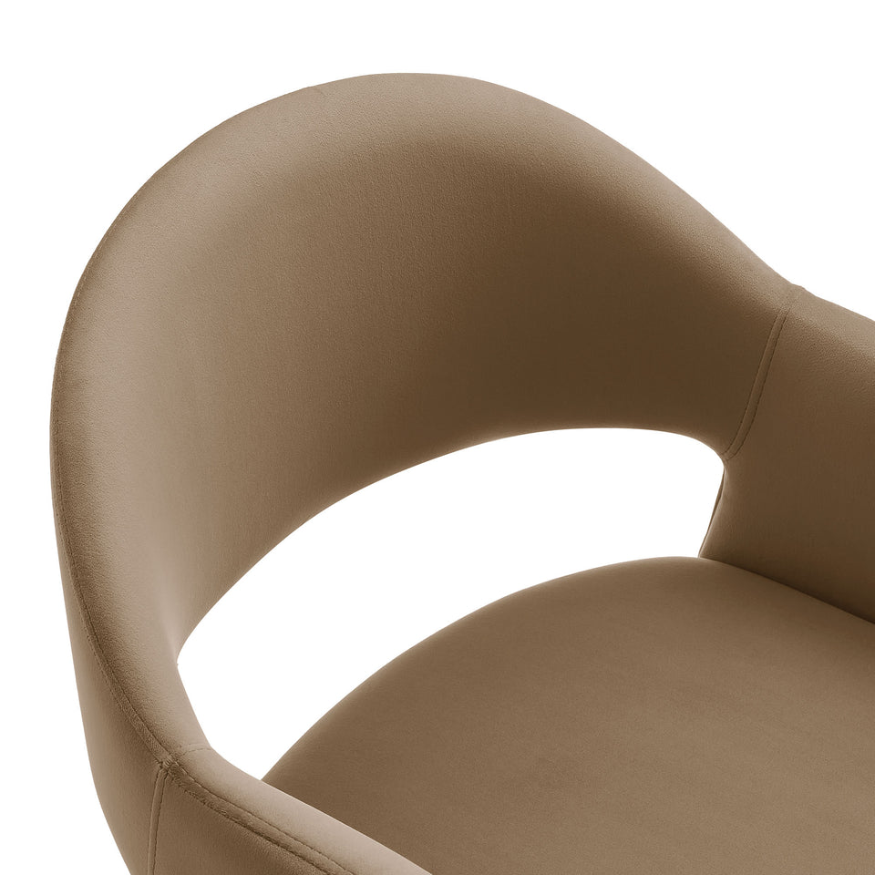 Talia 41 Inch Performance Velvet Bar Stool by Modway