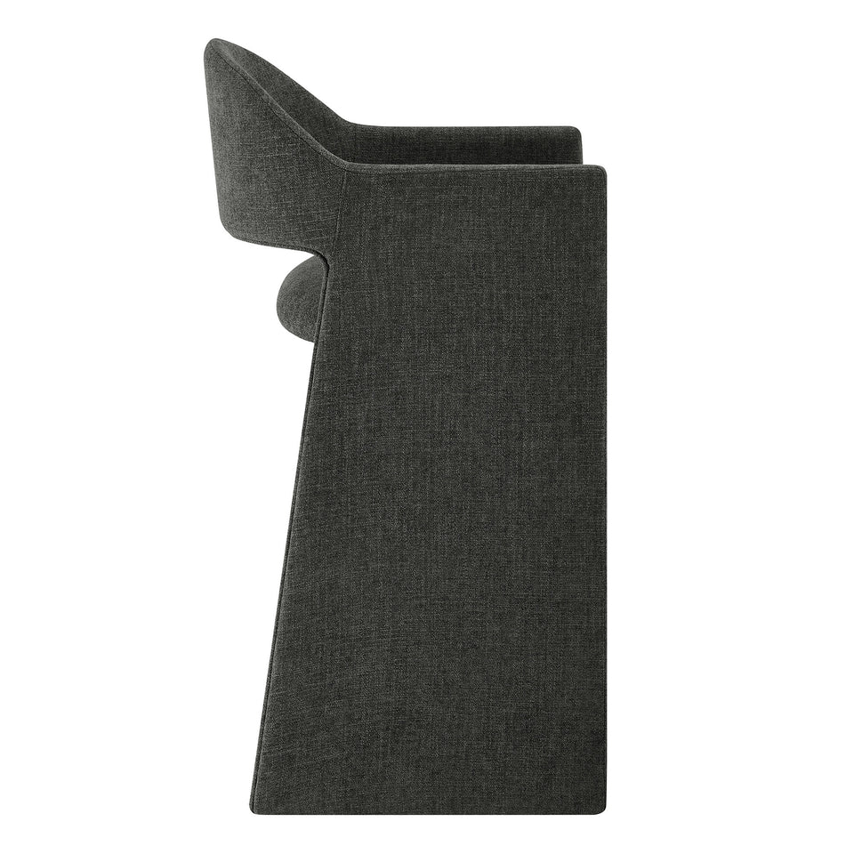 Talia 41 Inch Upholstered Fabric Bar Stool by Modway