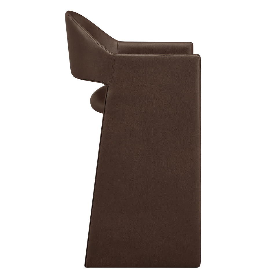 Talia 41 Inch Vegan Leather Bar Stool by Modway