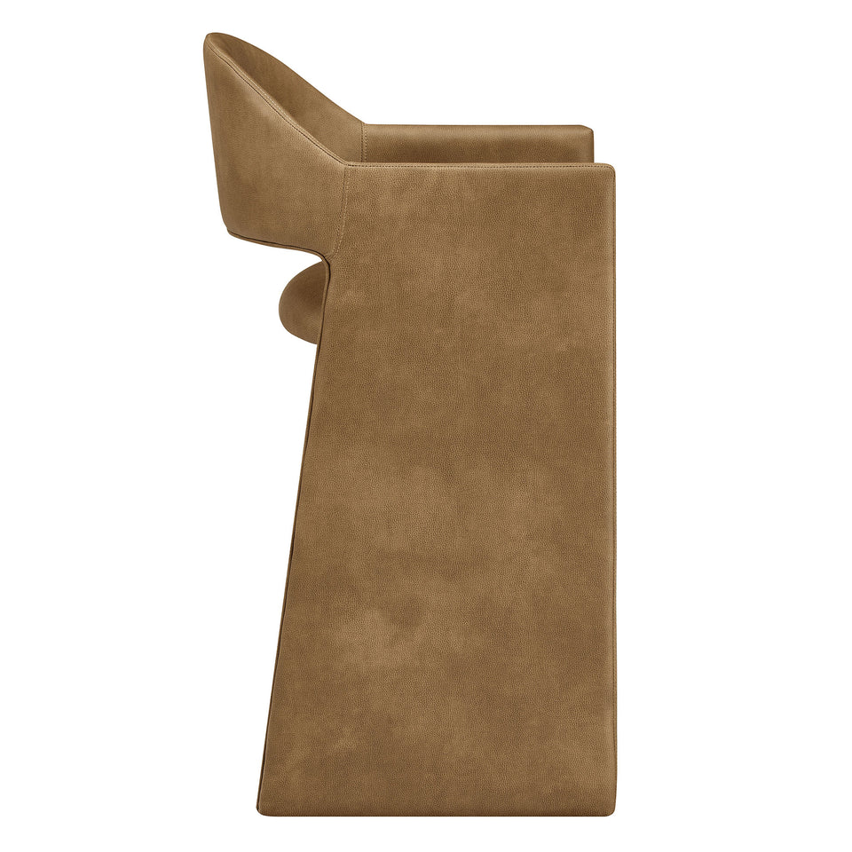 Talia 41 Inch Vegan Leather Bar Stool by Modway