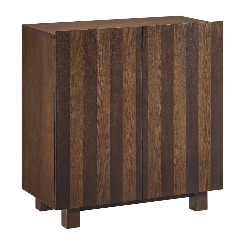 Kline 2-Door Striped Accent Cabinet by Modway