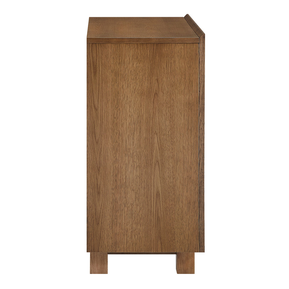Kline 2-Door Striped Accent Cabinet by Modway