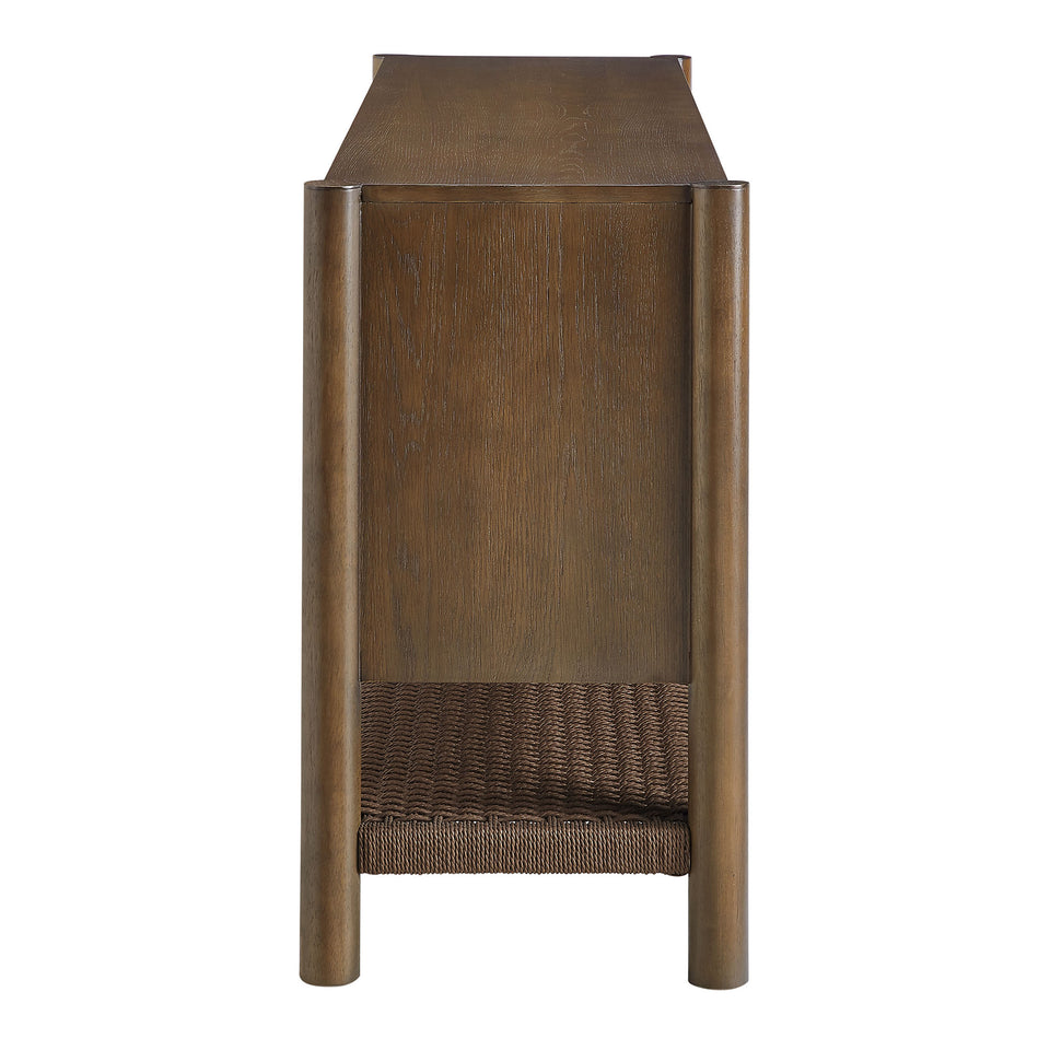 Taschen 4-Door Wood Sideboard Cabinet by Modway