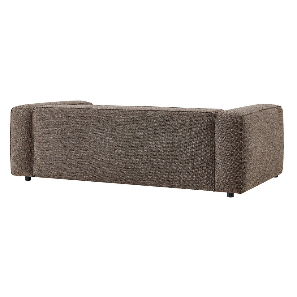 Auren 88 Inch Lattice Bouclé Upholstered Sofa by Modway