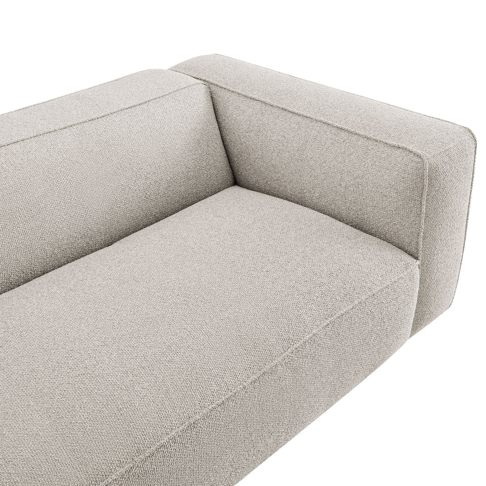 Auren 88 Inch Lattice Bouclé Upholstered Sofa by Modway