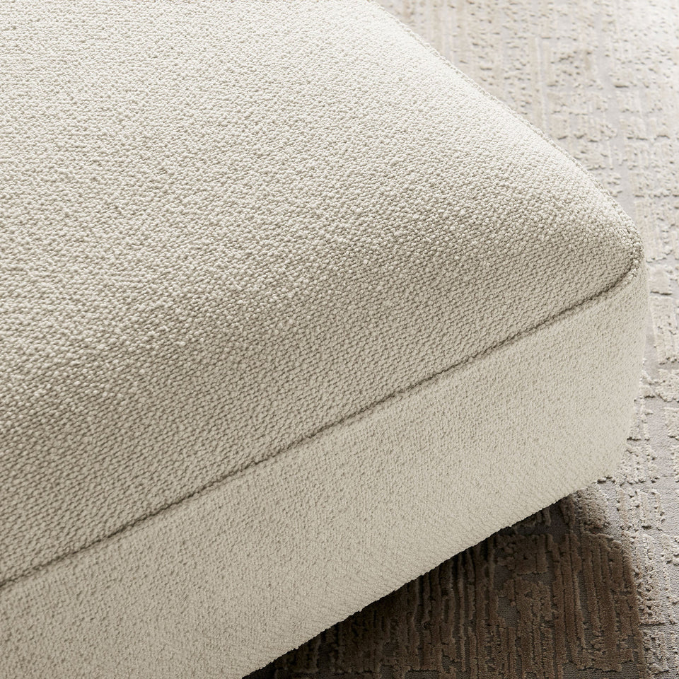 Auren Lattice Bouclé Upholstered Ottoman by Modway