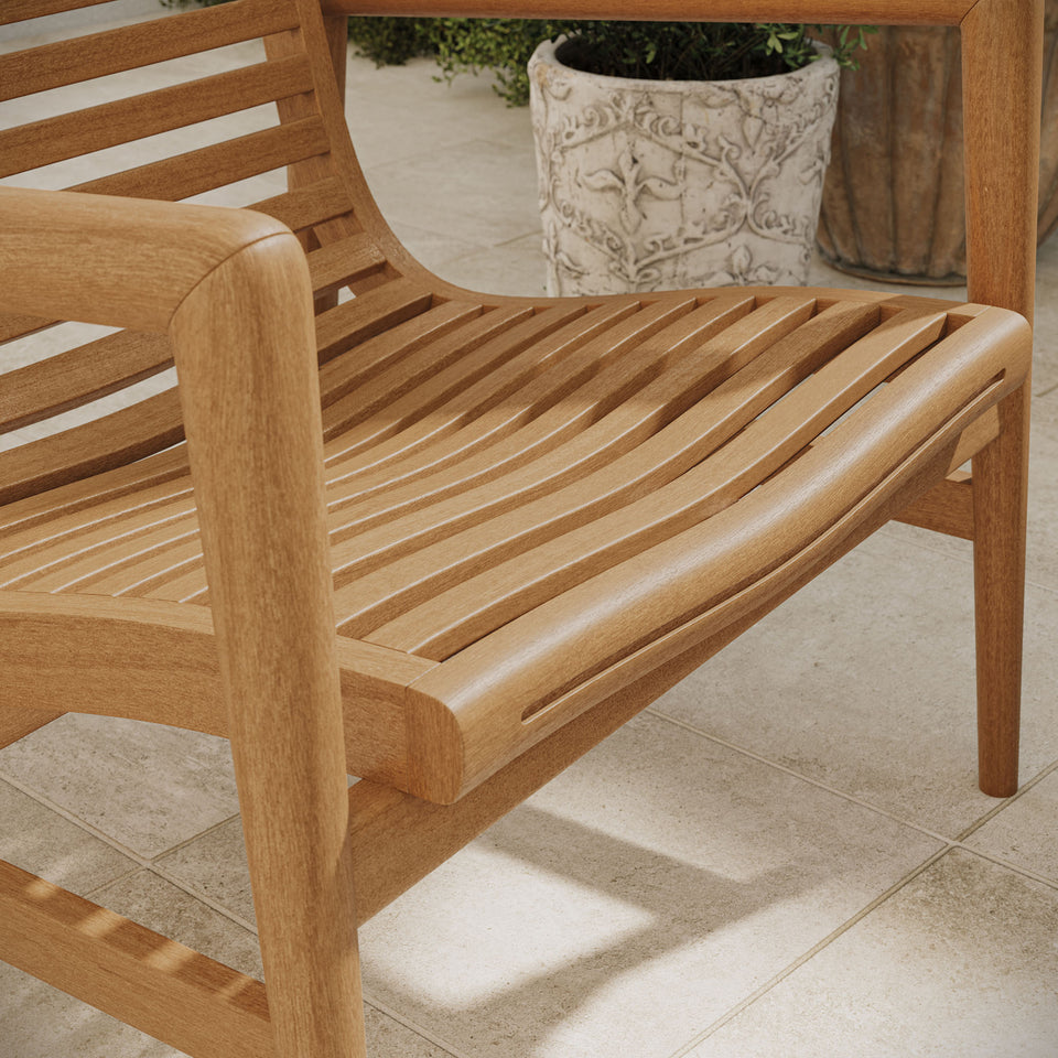 Hayden Outdoor Patio Teak Wood Armchair by Modway