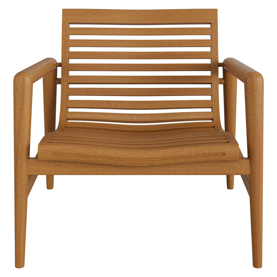 Hayden Outdoor Patio Teak Wood Armchairs Set of 2 by Modway