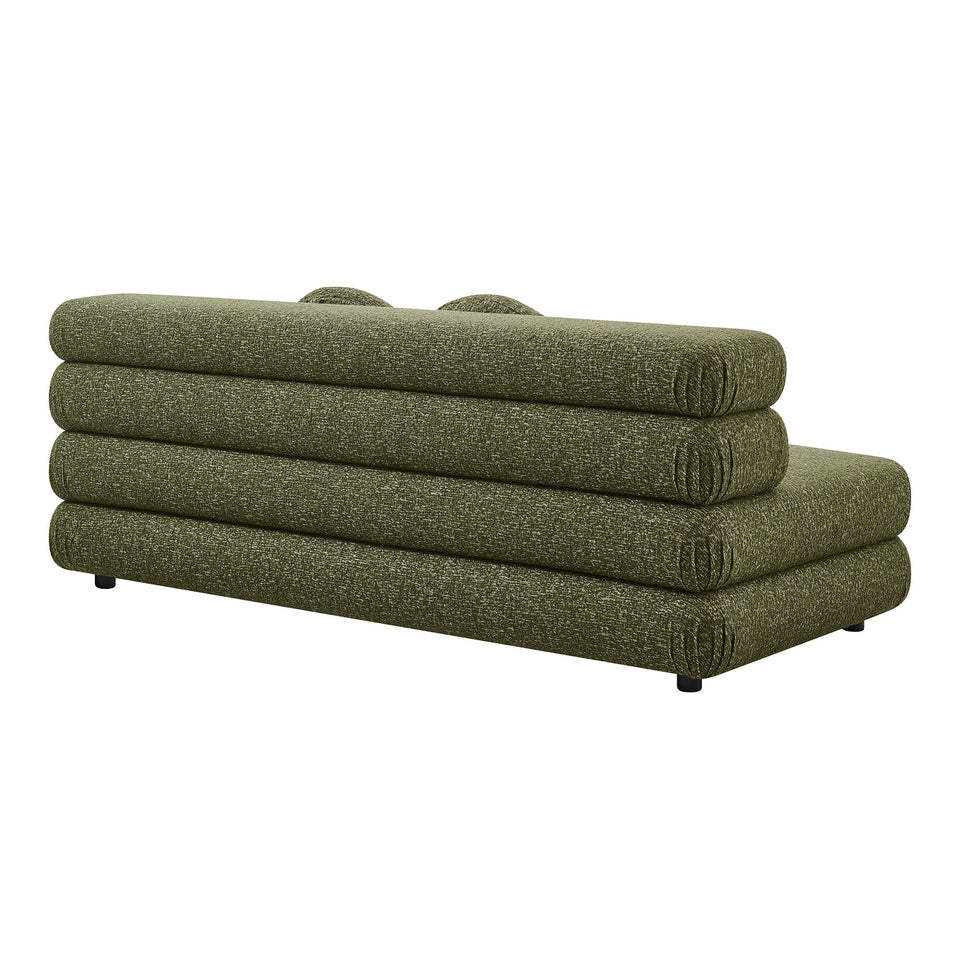 Jubilee Upholstered Modular Armless Loveseat by Modway