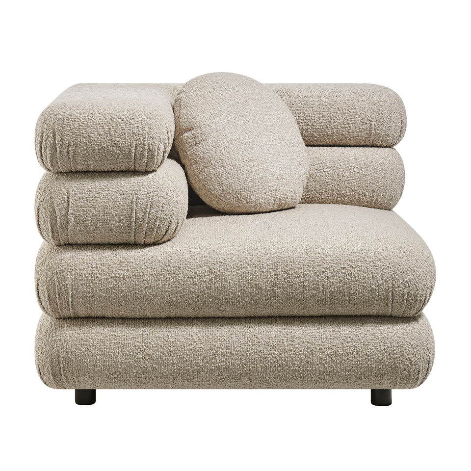 Jubilee 5-Piece Upholstered Modular L-Shaped Sofa Set by Modway