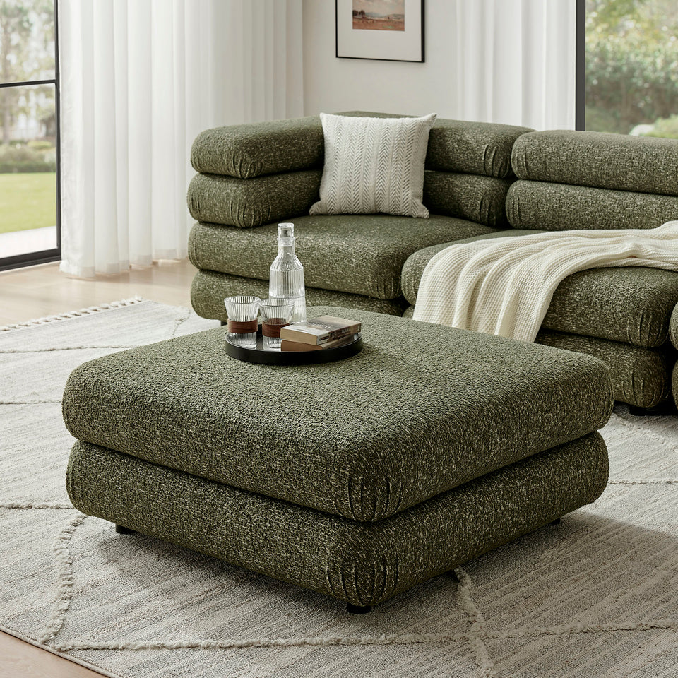 Jubilee Upholstered Ottoman by Modway