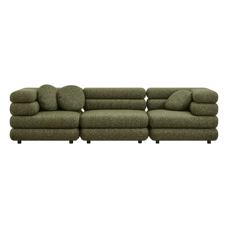 Jubilee 3-Piece Upholstered 3-Piece Modular Sofa Set by Modway