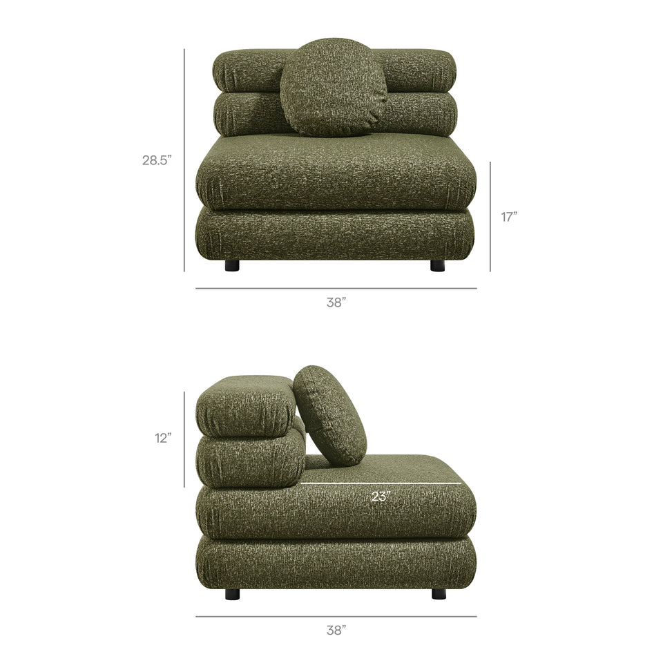 Jubilee 5-Piece Upholstered Modular L-Shaped Sofa Set by Modway