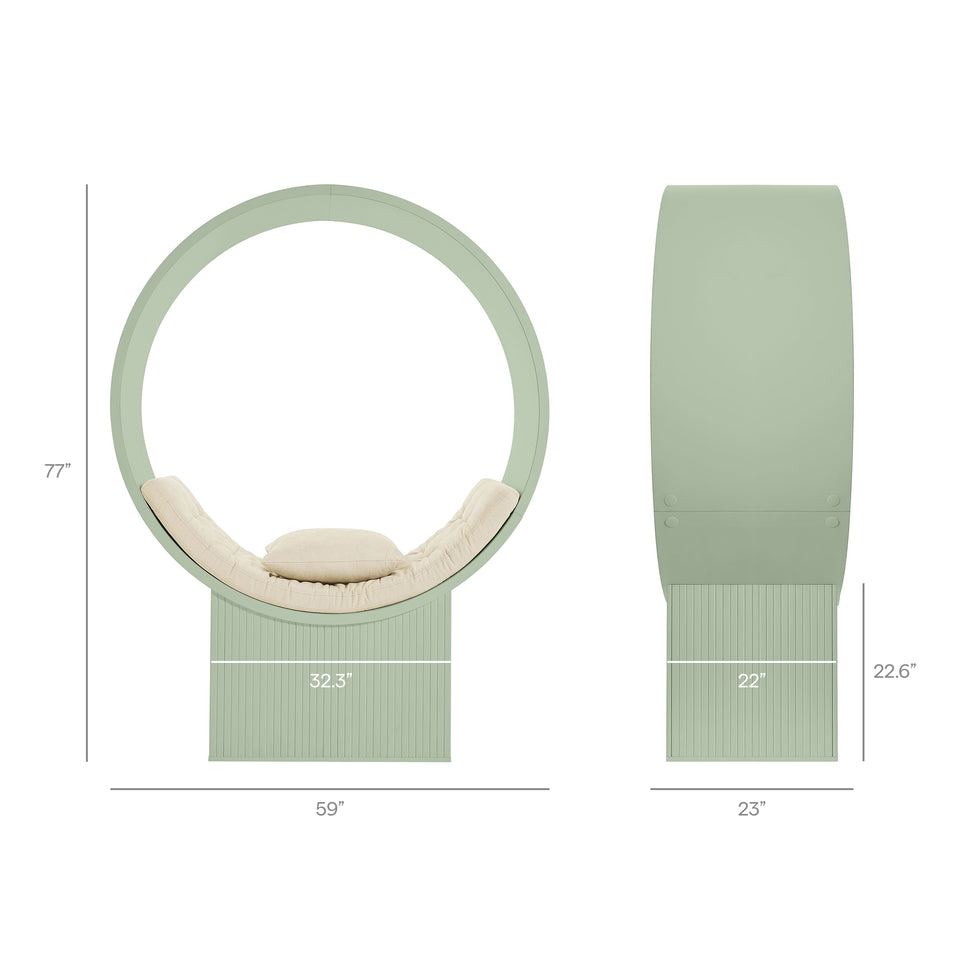Aperture Round Alcove Accent Chair by Modway