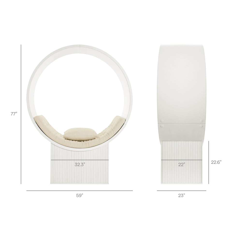 Aperture Round Alcove Accent Chair by Modway