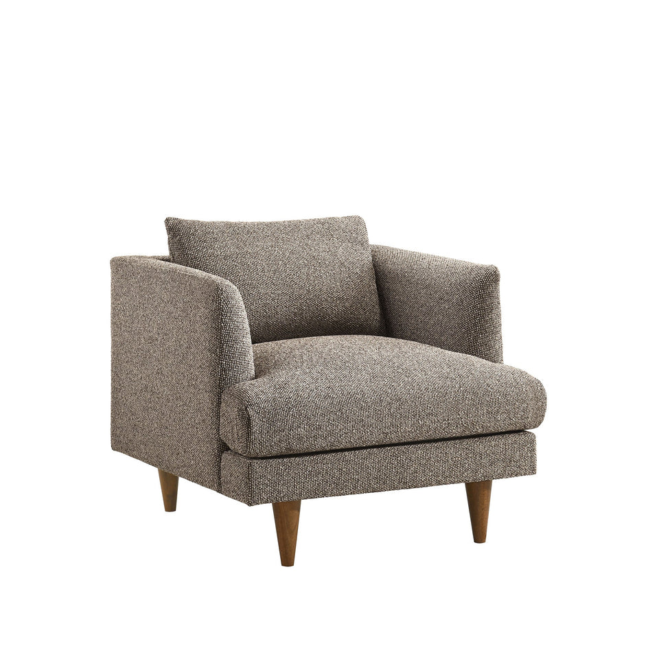 Zoya Down Filled Overstuffed Boucle Armchair by Modway