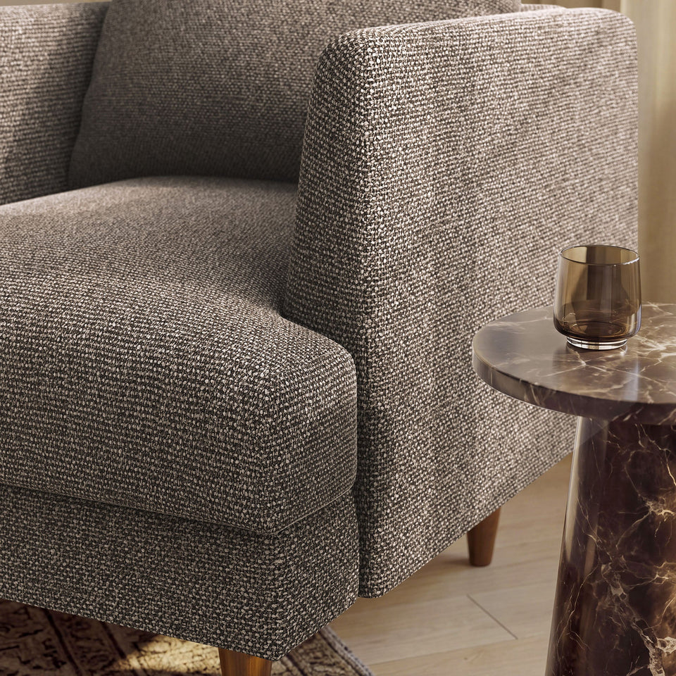 Zoya Down Filled Overstuffed Boucle Armchair by Modway