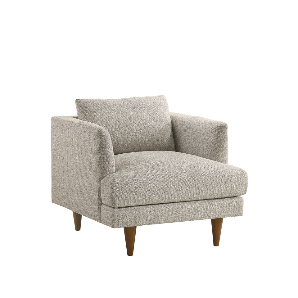 Zoya Down Filled Overstuffed Boucle Armchair by Modway
