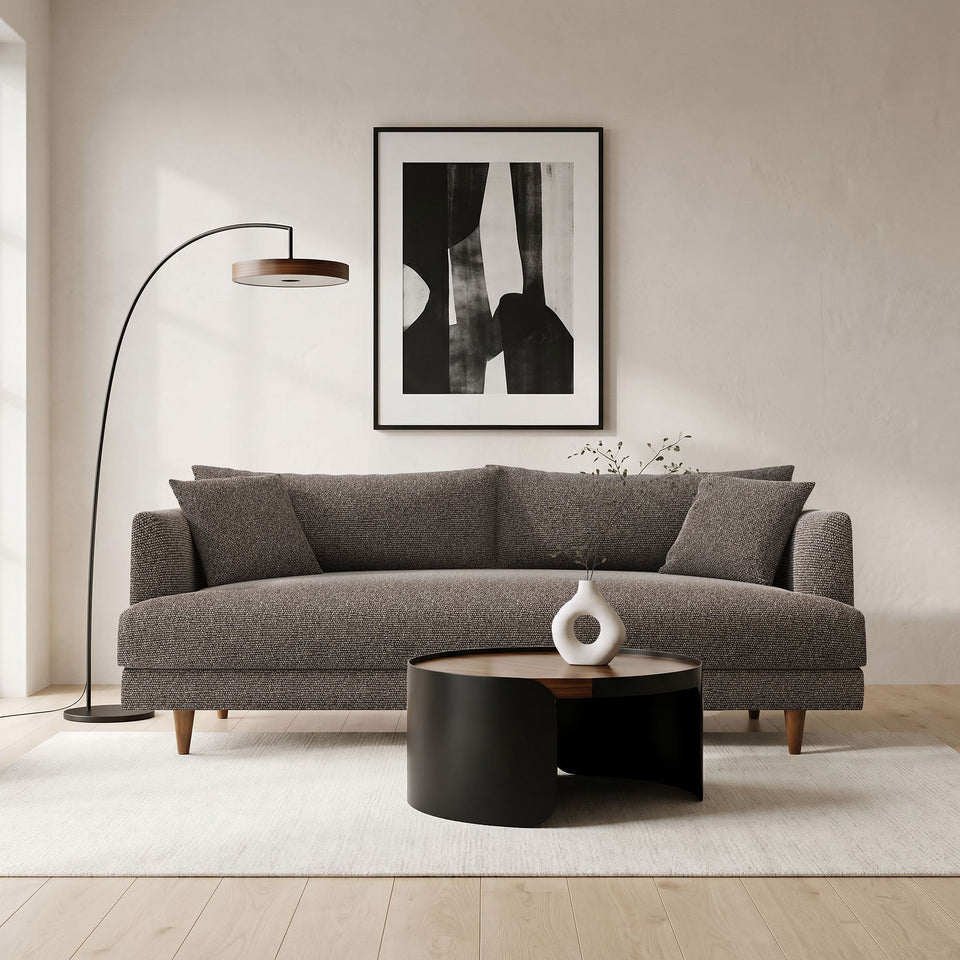 Zoya Down Filled Overstuffed Boucle Sofa by Modway