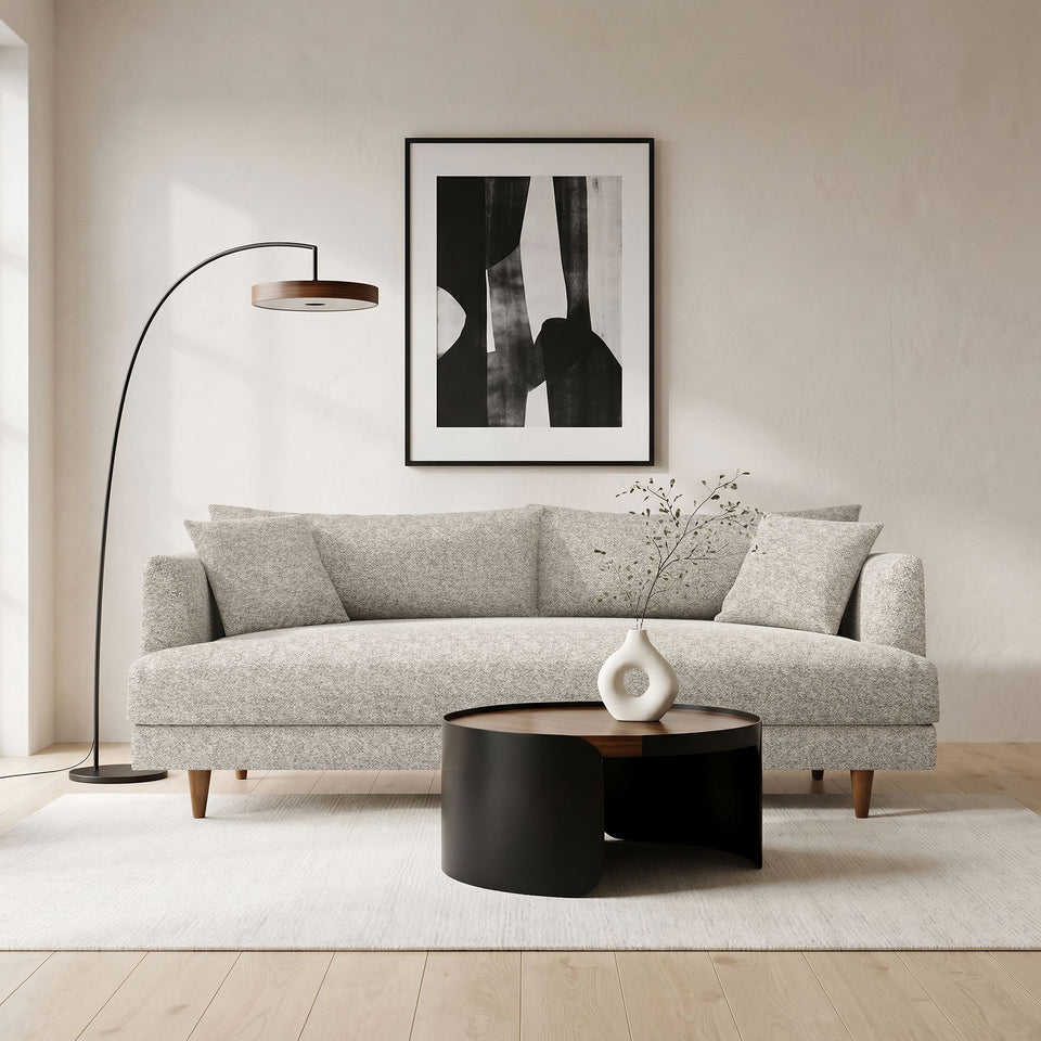 Zoya Down Filled Overstuffed Boucle Sofa by Modway