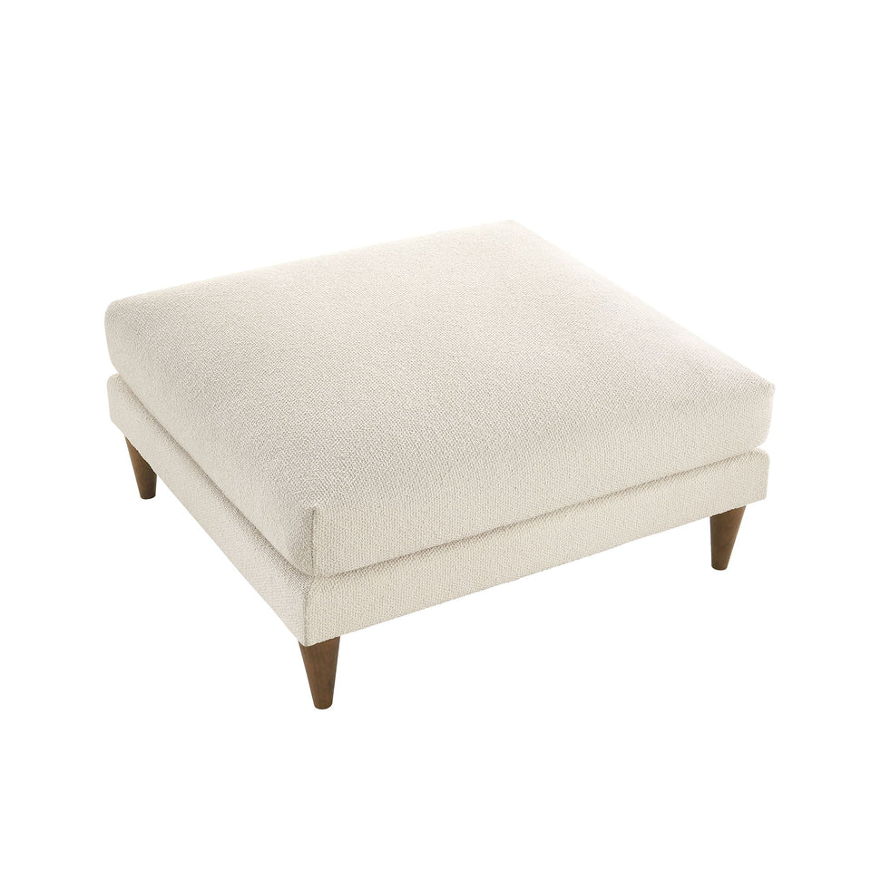 Zoya Down Filled Overstuffed Boucle Ottoman by Modway