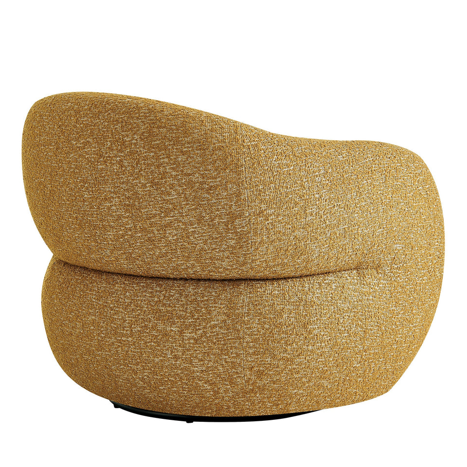 Selby Textured Woven Fabric Swivel Accent Chair by Modway