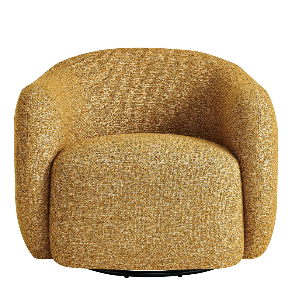 Selby Textured Woven Fabric Swivel Accent Chair by Modway