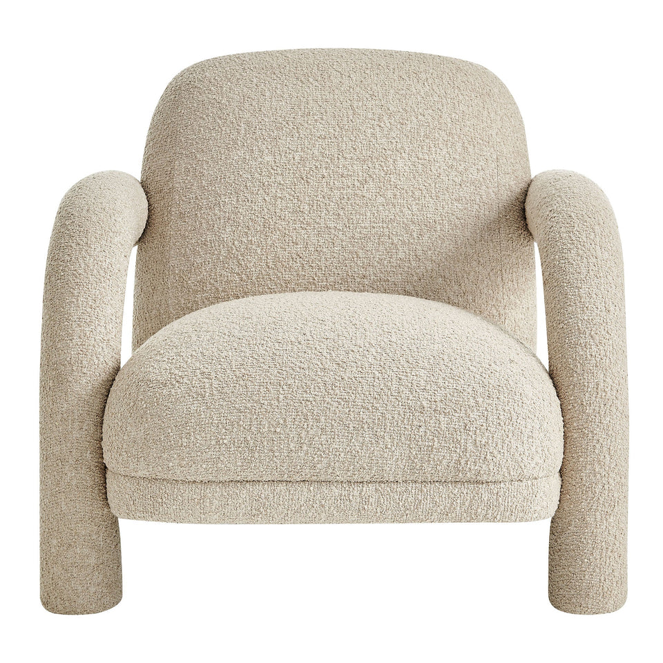 Ferris Textured Woven Fabric Lounge Chair by Modway