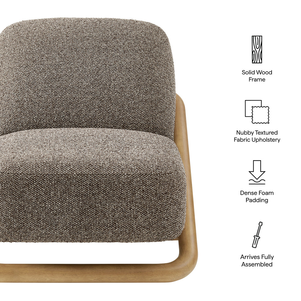 Vander Textured Fabric Accent Chair by Modway