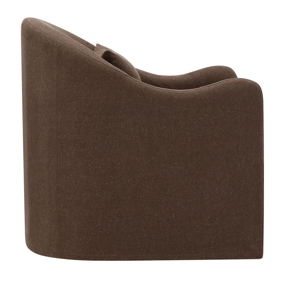 Bardot Slipcovered Linen Blend Accent Chair by Modway