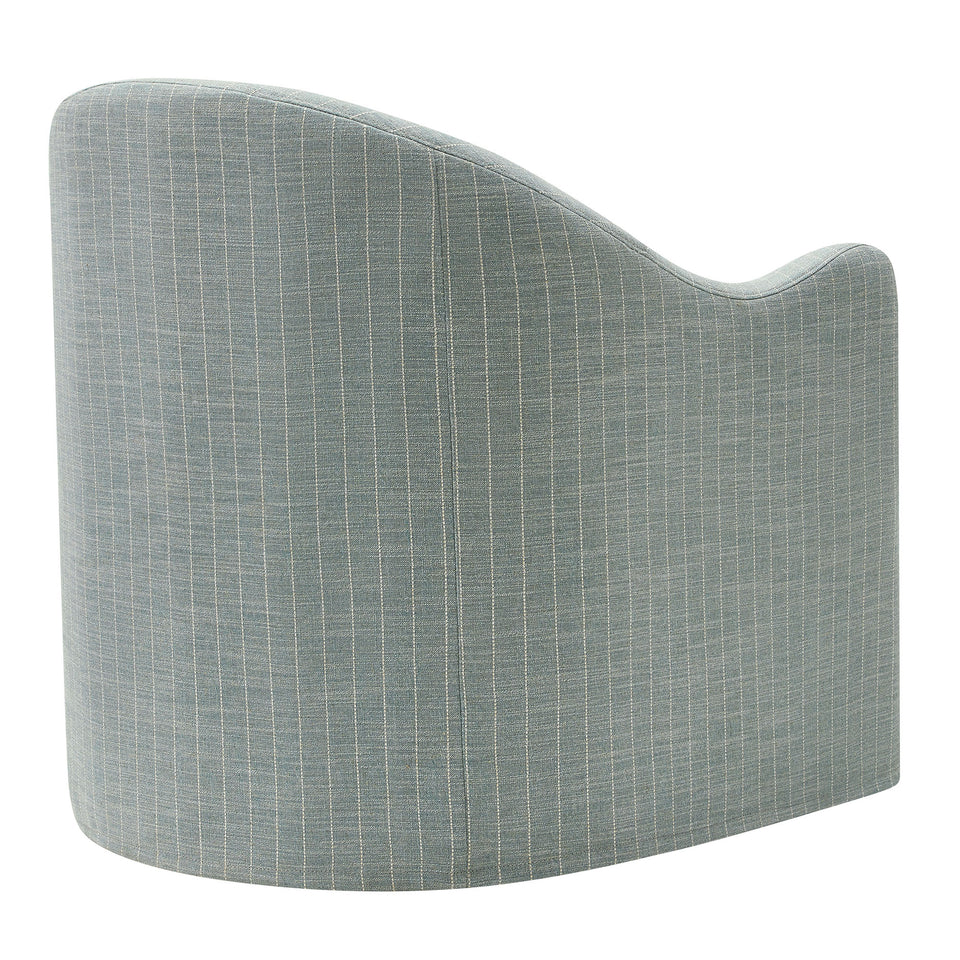 Bardot Slipcovered Striped Accent Chair by Modway